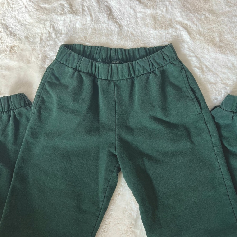 Brandy Melville sweat pants, dark green